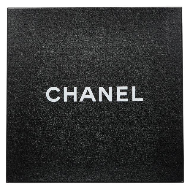シャネル ロゴ 大判 ストール グレー カシミヤ モダール レディース CHANEL 【中古】_5
