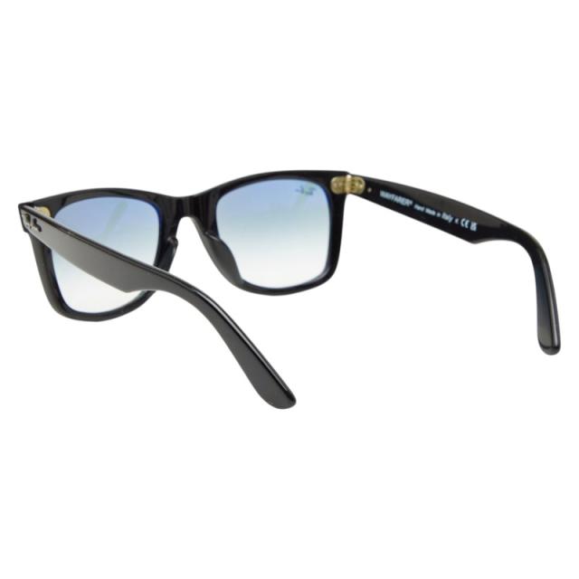 レイバン ウェイファーラー サングラス ウェリントン グラデーションレンズ RB2140-F ブラック プラスチック メンズ Ray-Ban 【中古】_1