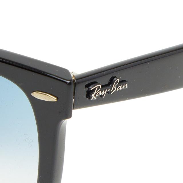 レイバン ウェイファーラー サングラス ウェリントン グラデーションレンズ RB2140-F ブラック プラスチック メンズ Ray-Ban 【中古】_3