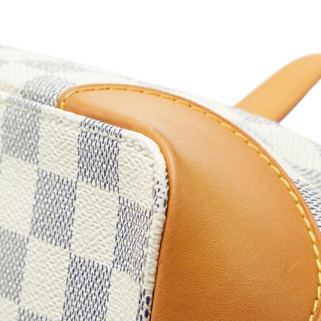 ルイ ヴィトン ダミエ アズール ハムステッドPM ハンドバッグ トートバッグ N51207 ホワイト PVC レザー LOUIS VUITTON 【中古】_5