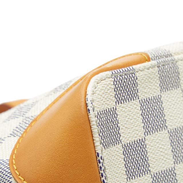 ルイ ヴィトン ダミエ アズール ハムステッドPM ハンドバッグ トートバッグ N51207 ホワイト PVC レザー LOUIS VUITTON 【中古】_6