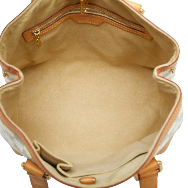 ルイ ヴィトン ダミエ アズール ハムステッドPM ハンドバッグ トートバッグ N51207 ホワイト PVC レザー LOUIS VUITTON 【中古】_7