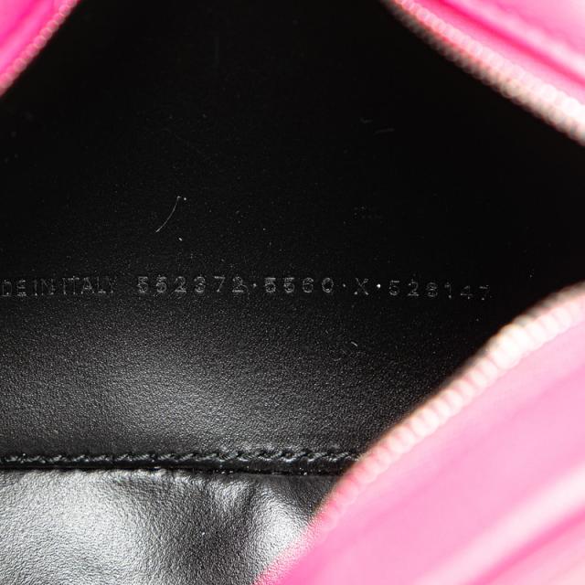 バレンシアガ エブリディ 斜め掛け ショルダーバッグ カメラバッグ ピンク レザー レディース BALENCIAGA 【中古】_8