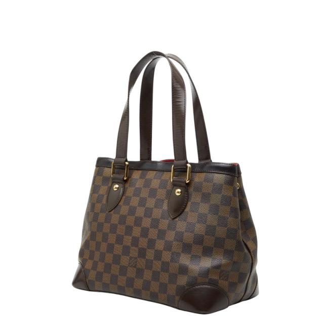 ルイ ヴィトン ダミエ ハムステッドPM トートバッグ ハンドバッグ N51205 エベヌ ブラウン PVC レザー レディース LOUIS VUITTON【中古】_1