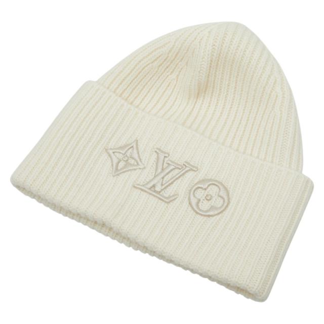 ルイ ヴィトン LV ヘッドライン ニットキャップ ニット帽 ビーニー