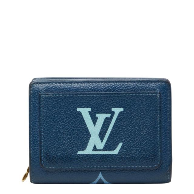 ルイ ヴィトン モノグラム アンプラント ポルトフォイユ クレア 二つ折り財布 コンパクトウォレット M82329 LOUIS VUITTON 【中古】