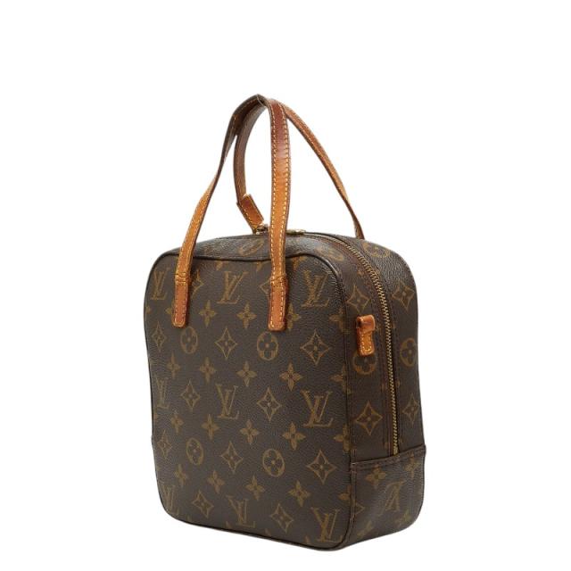 ルイ ヴィトン モノグラム スポンティーニ ハンドバッグ ショルダーバッグ 2WAY M47500 ブラウン PVC レザー LOUIS VUITTON 【中古】_1