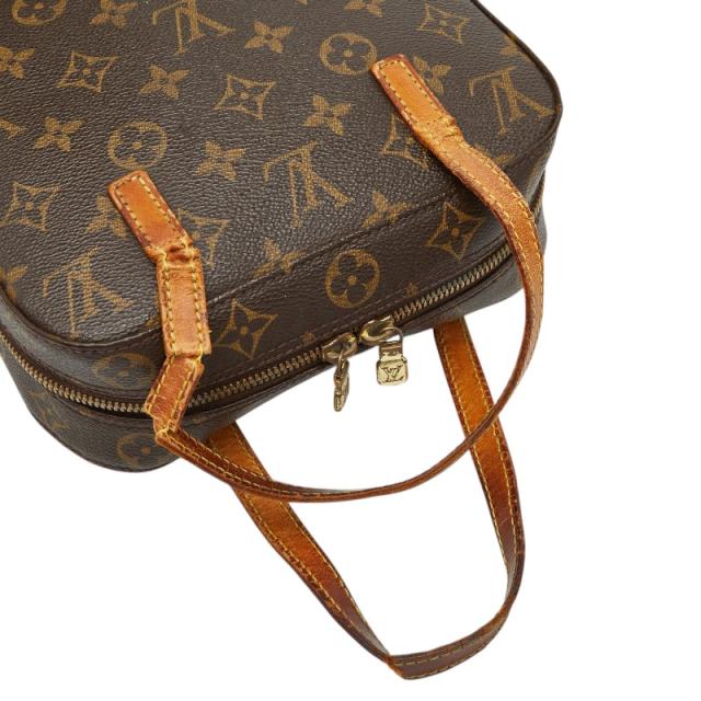 ルイ ヴィトン モノグラム スポンティーニ ハンドバッグ ショルダーバッグ 2WAY M47500 ブラウン PVC レザー LOUIS VUITTON 【中古】_8