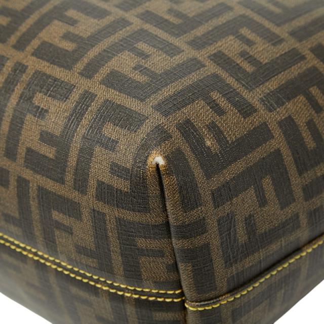 フェンディ ズッカ トートバッグ 8BH198 ブラウン PVC レザー レディース FENDI 【中古】_6