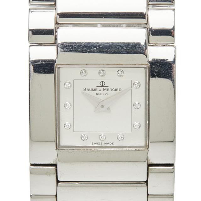 ボーム＆メルシェ キャットウォーク 腕時計 MV045197 クオーツ シルバー文字盤 ステンレス レディース Baume & Mercier 【中古】