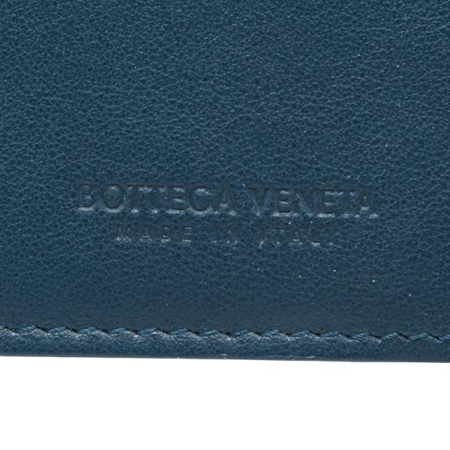 ボッテガヴェネタ ロゴ 手帳 ノート カバー 雑貨 ネイビー レザー レディース BOTTEGAVENETA 【中古】_5