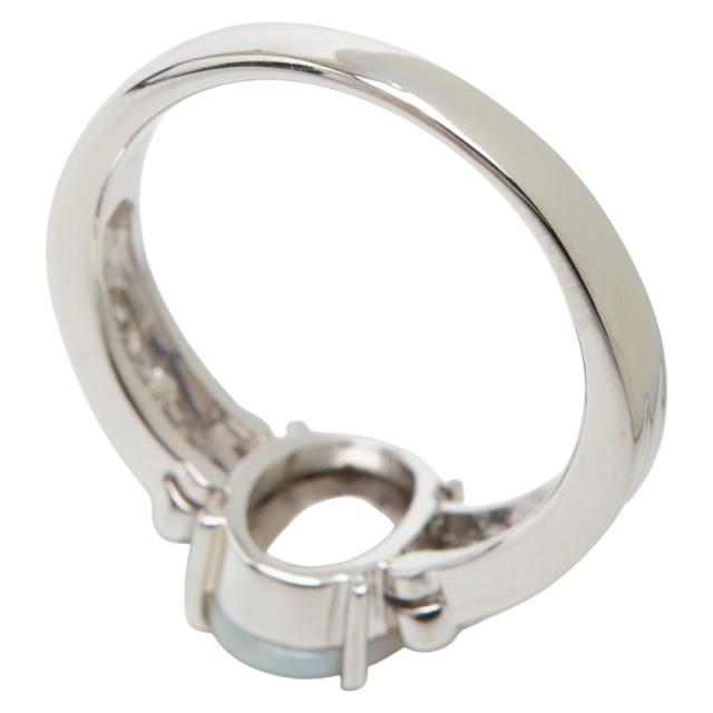 Pt900 プラチナ オパール0.79ct ダイヤ0.33ct リング 指輪 レディース 11.5号 中古_4