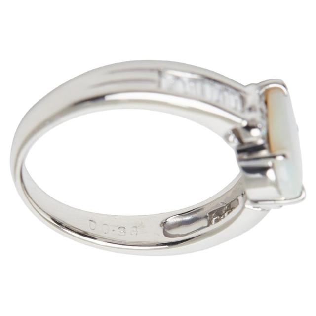 Pt900 プラチナ オパール0.79ct ダイヤ0.33ct リング 指輪 レディース 11.5号 中古_6