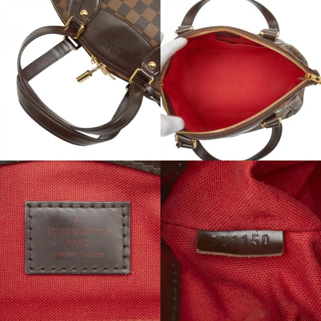 ルイ ヴィトン ダミエ ヴェローナPM ハンドバッグ N41117 ブラウン PVC レザー レディース LOUIS VUITTON 【中古】_9