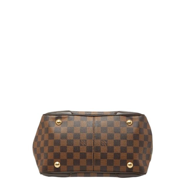 ルイ ヴィトン ダミエ ヴェローナPM ハンドバッグ N41117 ブラウン PVC レザー レディース LOUIS VUITTON 【中古】_2