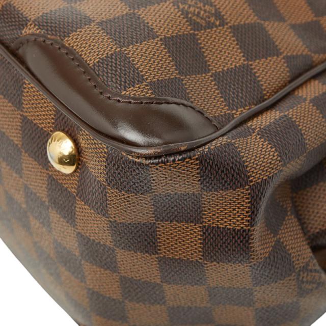 ルイ ヴィトン ダミエ ヴェローナPM ハンドバッグ N41117 ブラウン PVC レザー レディース LOUIS VUITTON 【中古】_3