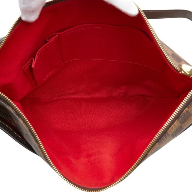 ルイ ヴィトン ダミエ ブルームズベリGM 斜め掛け ショルダーバッグ N42250 ブラウン PVC レザー レディース LOUIS VUITTON 【中古】_6