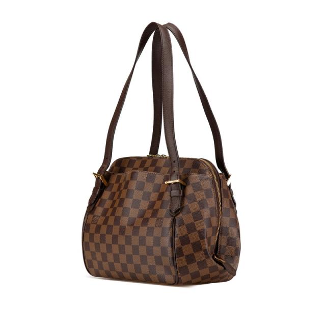 ルイ ヴィトン ダミエ ベレムMM ハンドバッグ トートバッグ N51174 ブラウン PVC レザー レディース LOUIS VUITTON 【中古】_1