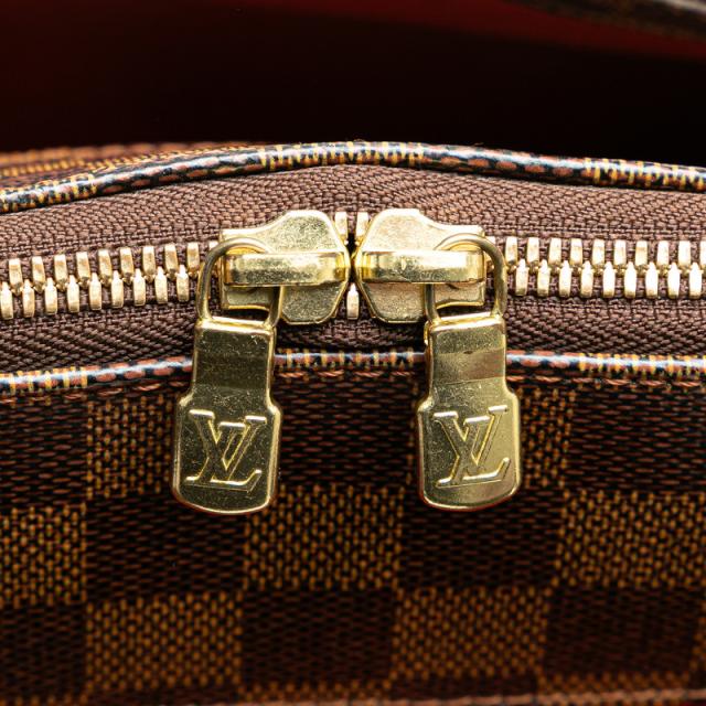 ルイ ヴィトン ダミエ ベレムMM ハンドバッグ トートバッグ N51174 ブラウン PVC レザー レディース LOUIS VUITTON 【中古】_3