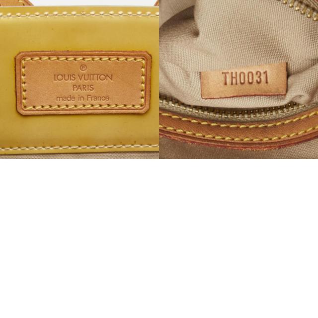 ルイ ヴィトン モノグラム ヴェルニ リードMM ハンドバッグ M91141 ベージュ パテントレザー レディース LOUIS VUITTON 【中古】_9