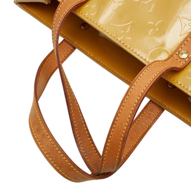 ルイ ヴィトン モノグラム ヴェルニ リードMM ハンドバッグ M91141 ベージュ パテントレザー レディース LOUIS VUITTON 【中古】_7