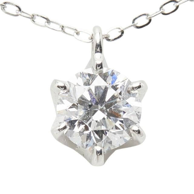 Pt950 プラチナ ダイヤ0.505ct ペンダント ネックレス レディース 中古_2