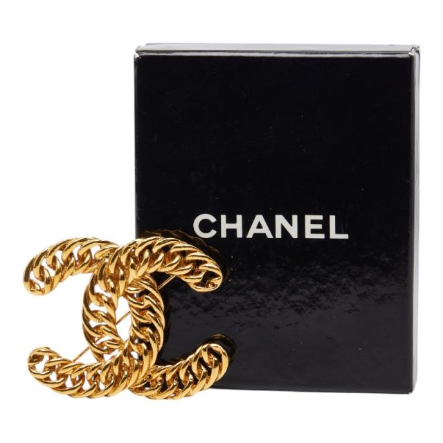 シャネル ココマーク ブローチ ゴールド メッキ レディース CHANEL 【中古】_2