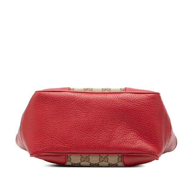 グッチ GGキャンバス ハンドバッグ ショルダーバッグ 2WAY 449241 ベージュ レッド キャンバス レザー レディース GUCCI 【中古】_2