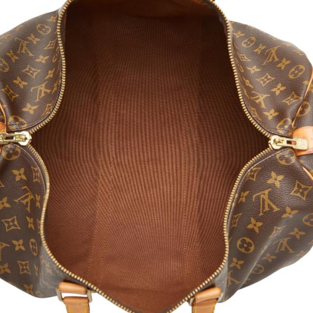 ルイ ヴィトン モノグラム キーポル45 ボストンバッグ ハンドバッグ M41428 ブラウン PVC レザー レディース LOUIS VUITTON 【中古】_8
