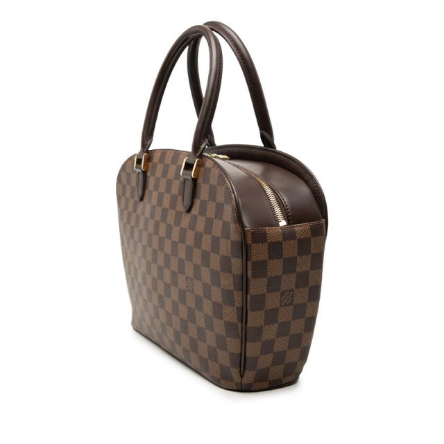 ルイ ヴィトン ダミエ サリア オリゾンタル ハンドバッグ N51282 ブラウン PVC レザー レディース LOUIS VUITTON 【中古】_1