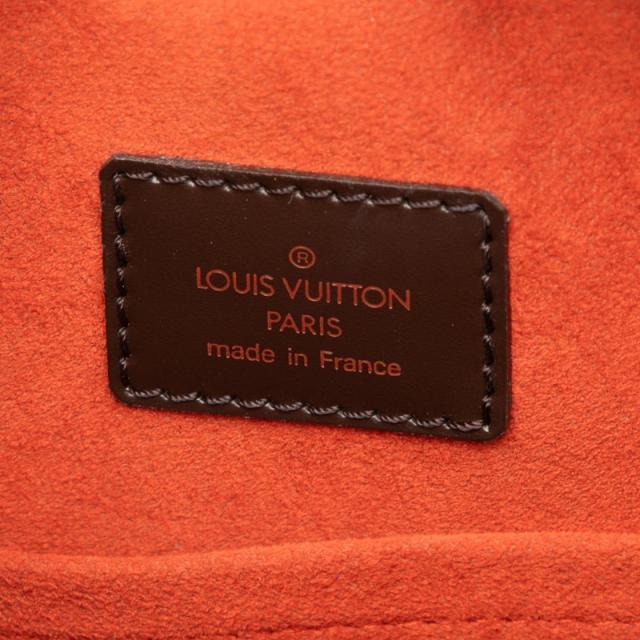 ルイ ヴィトン ダミエ サリア オリゾンタル ハンドバッグ N51282 ブラウン PVC レザー レディース LOUIS VUITTON 【中古】_4
