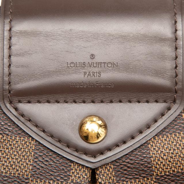 ルイ ヴィトン ダミエ システィナPM ハンドバッグ N41542 ブラウン PVC レザー レディース LOUIS VUITTON 【中古】_4