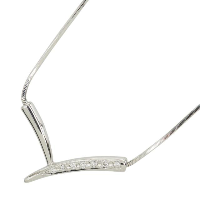 Pt850 プラチナ 時刻表0.05コンピュータ断層撮影法 GINZA TANAKA 首飾り レディース 中古