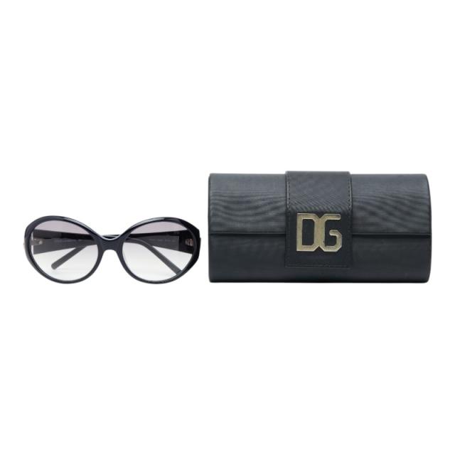 ドルチェアンドガッバーナ DGロゴ サングラス DG4022 ネイビー プラスチック レディース DOLCE&GABBANA 【中古】_5