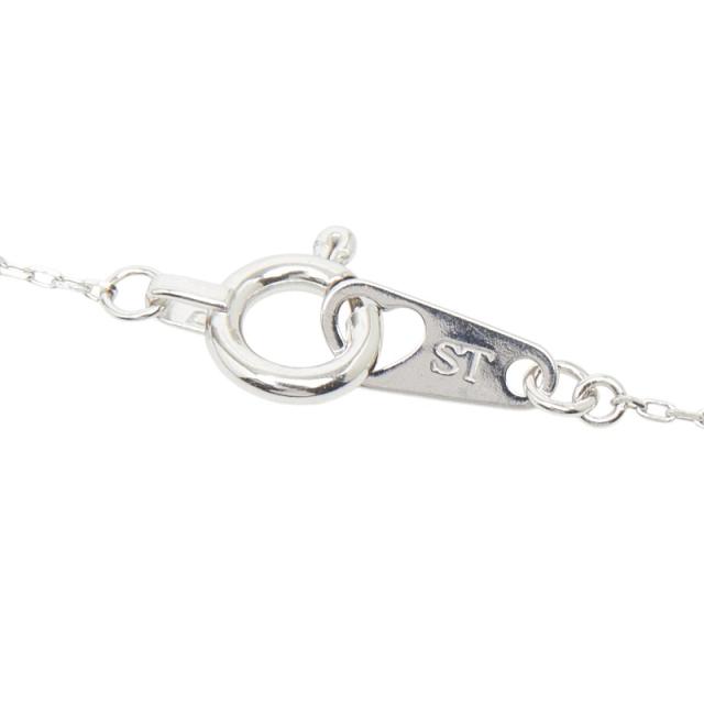 サマンサティアラ K18WG ホワイトゴールド ダイヤ0.05ct ペンダント ネックレス レディース Samantha Tiara 中古_4