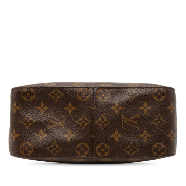 ルイ ヴィトン モノグラム ルーピングMM ショルダーバッグ ハンドバッグ M51146 ブラウン PVC レザー レディース LOUIS VUITTON 【中古】_2