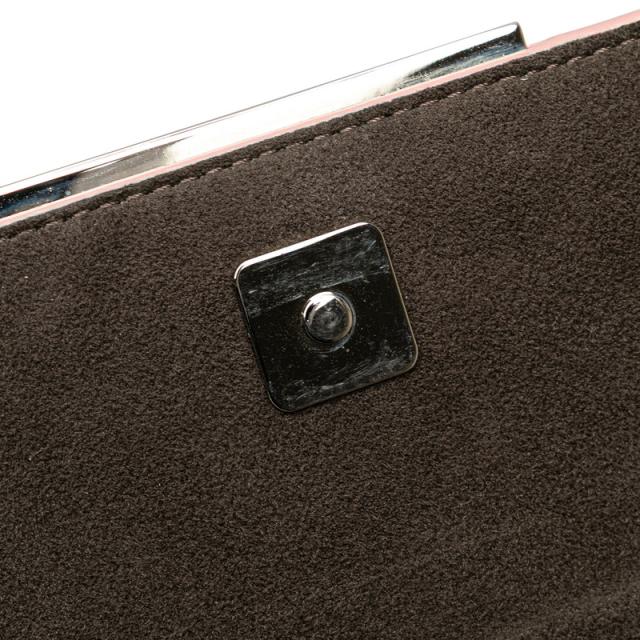 フェンディ ヒプノタイズ チェーン ショルダーバッグ ウォレットバッグ 8M0346 ピンク マルチカラー レザー レディース FENDI 【中古】_4