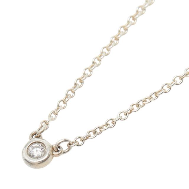 ティファニー バイザヤード ダイヤモンド ネックレス SV925 シルバー レディース TIFFANY&amp;Co. 【中古】