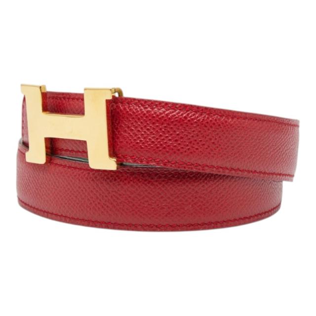 エルメス コンスタンス Hバックル Hロゴ リバーシブル ベルト サイズ65 