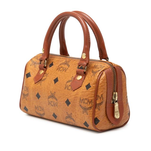 ゆーーー　MCM ミニボストン ショルダーバッグ 2way ヴィセトス MCM 2way ミニボストンバッグ ショルダーバッグ ハンドバッグ