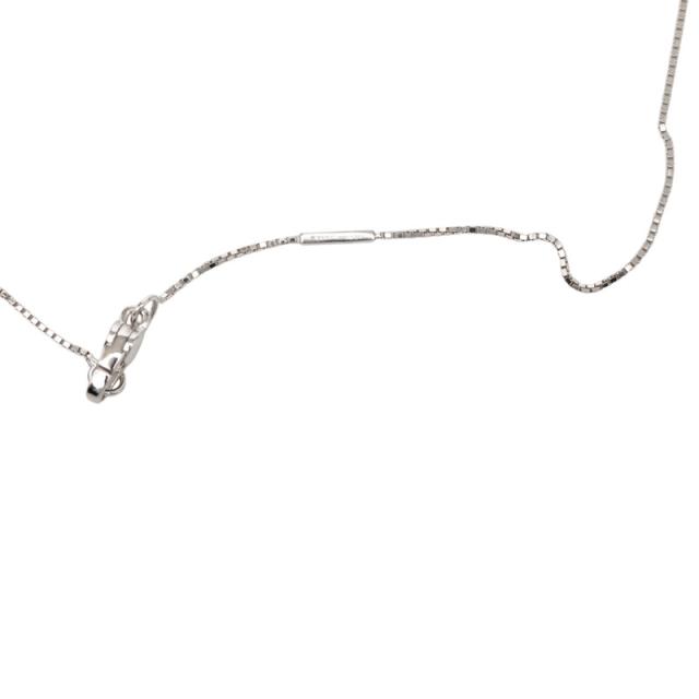 グッチ サークル ネックレス K18WG ホワイトゴールド ダイヤモンド レディース GUCCI 【中古】_3