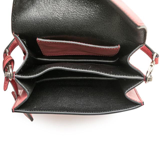 プラダ ミニ ハンドバッグ ショルダーバッグ 2WAY ピンク サフィアーノレザー レディース PRADA 【中古】_5