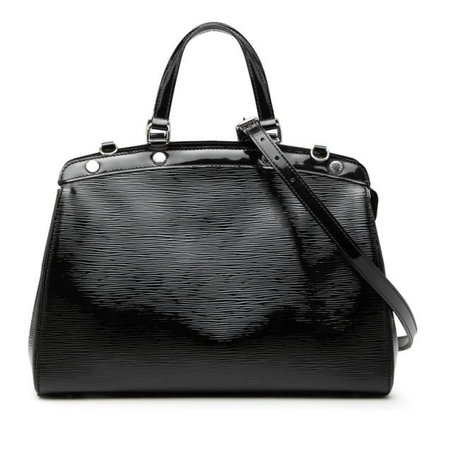 ルイ ヴィトン エピ エレクトリック ブレアMM ハンドバッグ ショルダー 2WAY M40328 ノワール ブラック パテント LOUIS VUITTON 【中古】