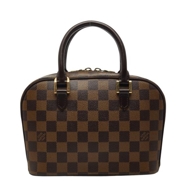 ルイ ヴィトン ダミエ サリア ミニ ハンドバッグ N51286 ブラウン PVC レザー レディース LOUIS VUITTON 【中古】