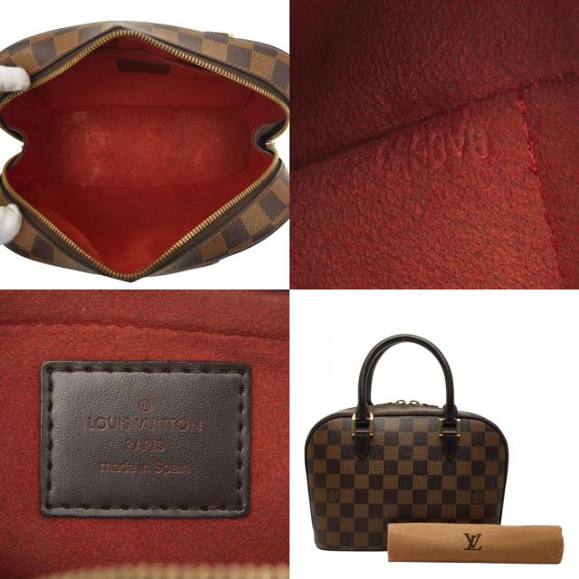 ルイ ヴィトン ダミエ サリア ミニ ハンドバッグ N51286 ブラウン PVC レザー レディース LOUIS VUITTON 【中古】_9