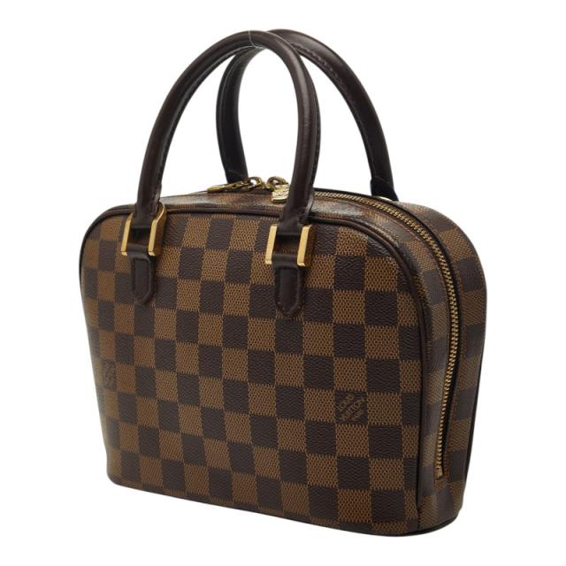 ルイ ヴィトン ダミエ サリア ミニ ハンドバッグ N51286 ブラウン PVC レザー レディース LOUIS VUITTON 【中古】_1
