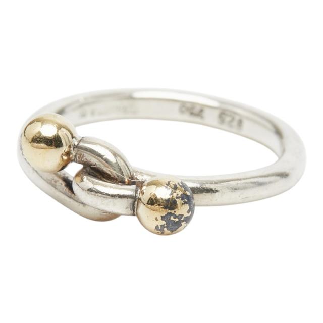 ティファニー ラブノット リング 指輪 SV925 シルバー レディース TIFFANY&amp;Co. 【中古】
