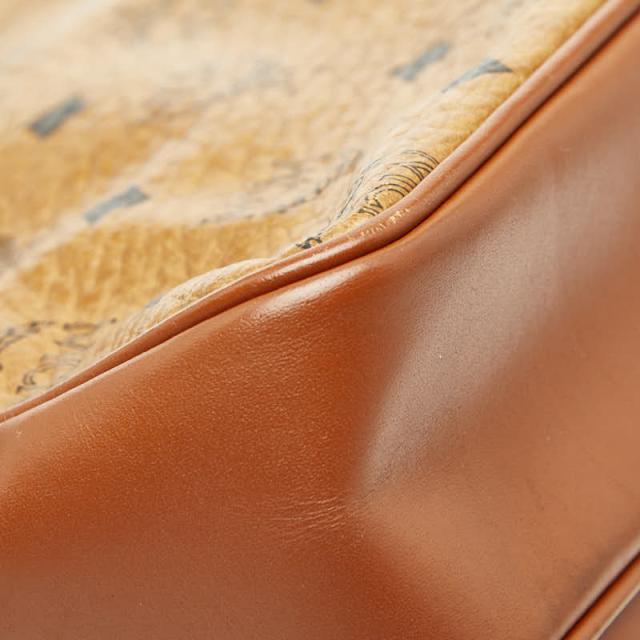エム シー エム ヴィセトス 斜め掛け ショルダーバッグ ブラウン レザー レディース MCM 【中古】_6