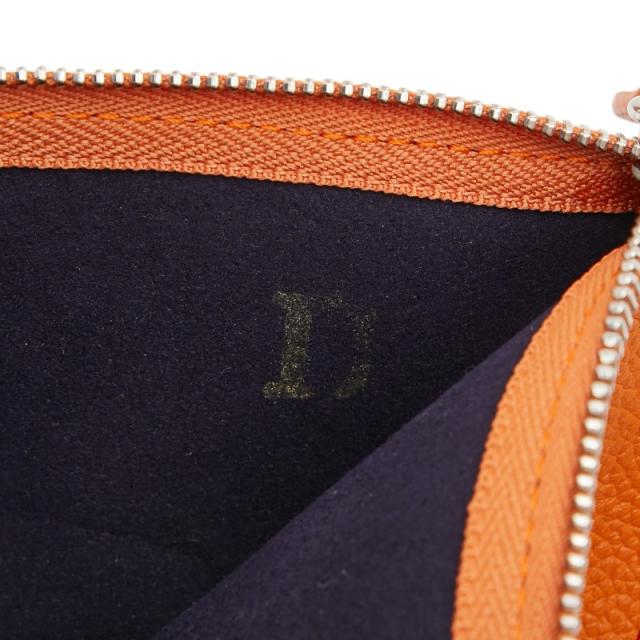 ジェイアンドエムデヴィッドソン マーケットトート M ハンドバッグ トート ショルダー 2WAY オレンジ レザー J&M Davidson 【中古】_8