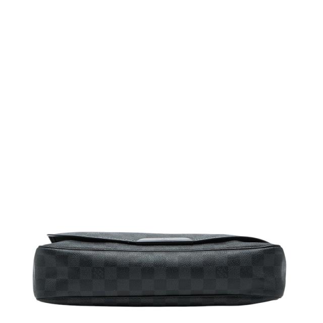 ルイ ヴィトン ダミエグラフィット ダニエルMM 斜め掛け ショルダーバッグ N58029 ブラック PVC レザー LOUIS VUITTON 【中古】_2